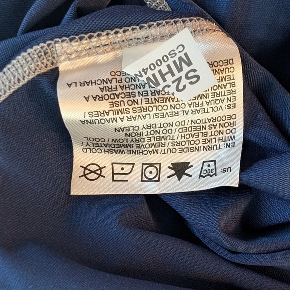 Head Men's Dark Blue Performance Tee Size M - Picture 5 of 8